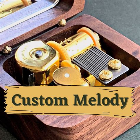 music box with customized song